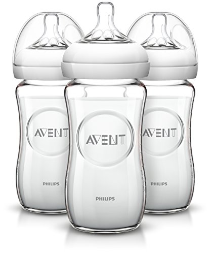 Philips AVENT Natural Glass Bottle, 8 Ounce