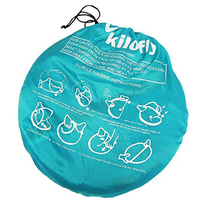 Kilofly Original Instant Pop Up Folding Instructions